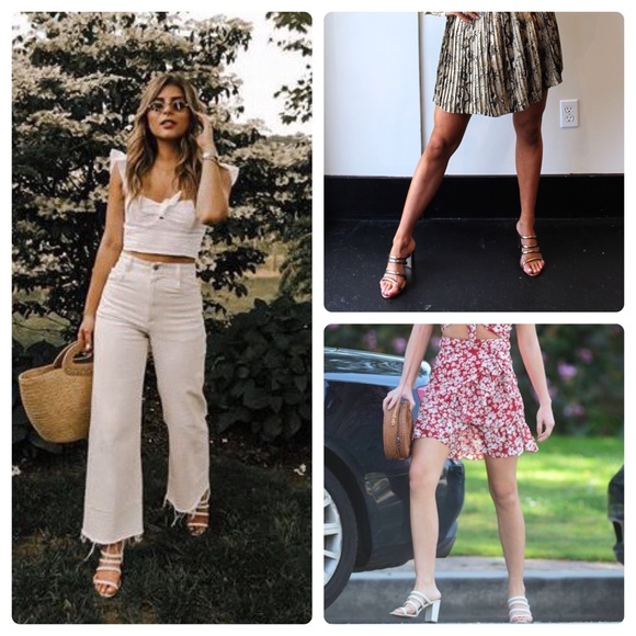 Schutz Felisa Leather Cage Sandal - Luna - Picture 8 of 8